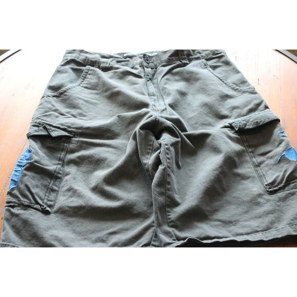 Beverly Hills Polo Club Black Cargo Shorts Big Pony Men's Size 36 *RARE - Picture 2 of 10